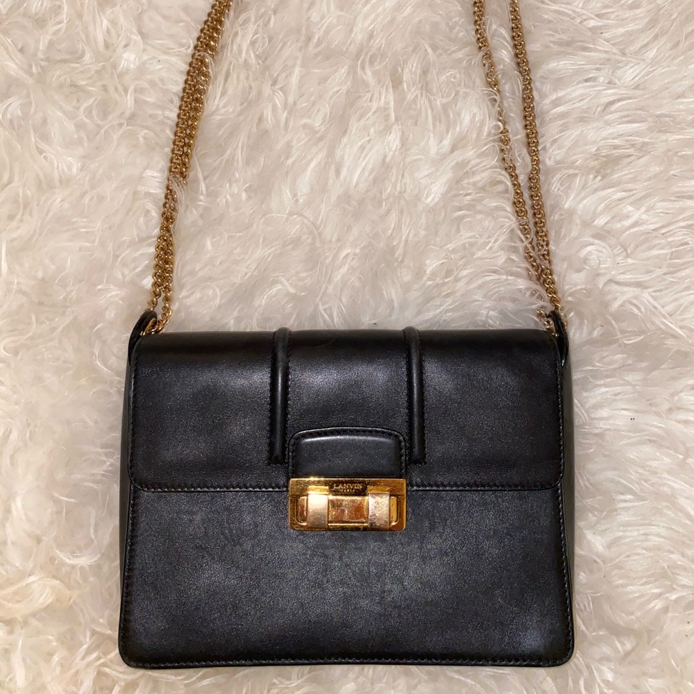 Vintage Lanvin Purse with Shoulder Strap